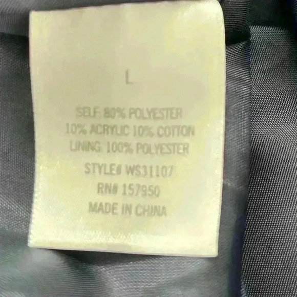 Mi Ami Large Mini Skirt Women's Plaid Knit Raw Edge Preppy Lined - Picture 7 of 8